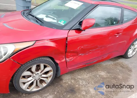 2013 Hyundai Veloster Base W/Gray from USA, damaged, VIN KMHTC6ADXDU092804